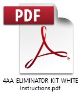 4AA-ELIMINATOR-KIT-WHITE Instructions